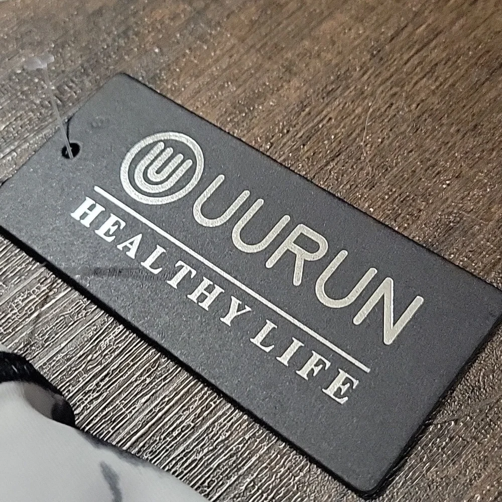 NWT UURUN Small Black and White Marble Print Leggings - Picture 2 of 4